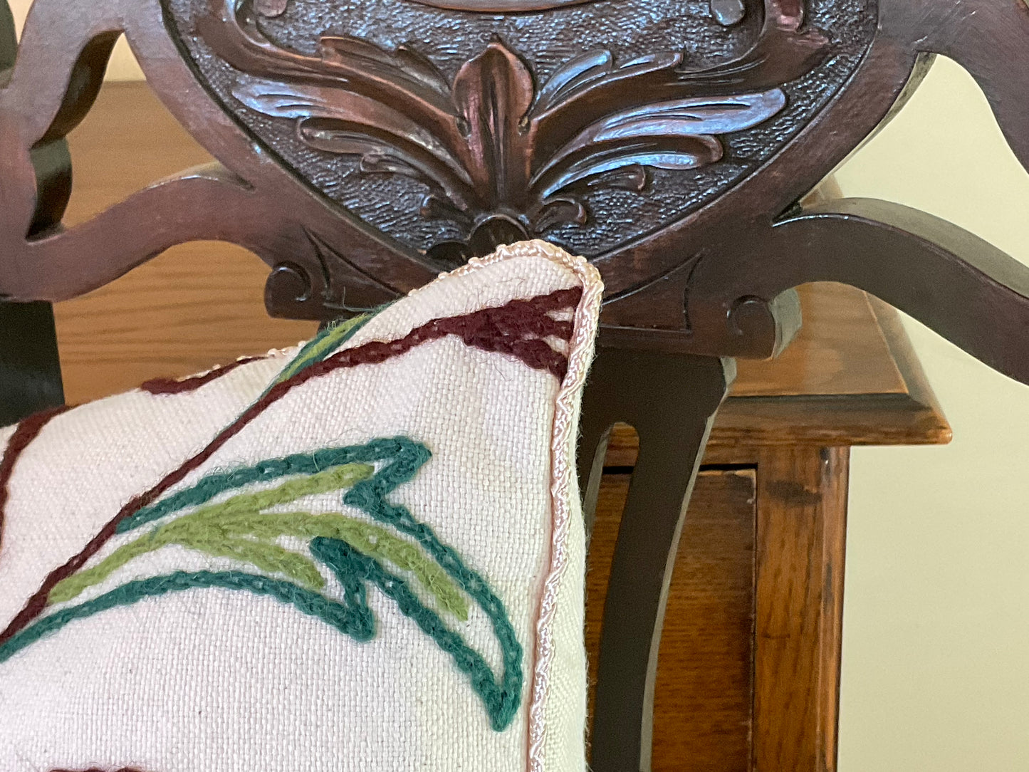 Luxury hand made cushion